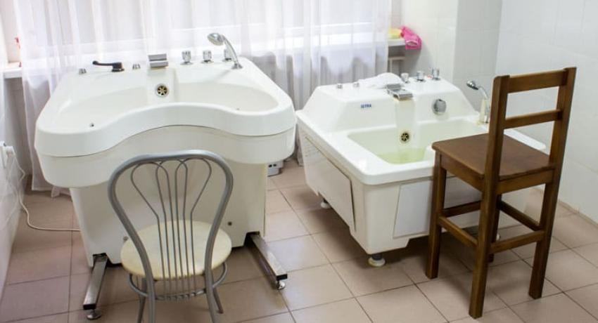 Вихревые ванны в санатории Родник. Пятигорск  